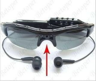   Black Spy SunGlasses with DVR Camera Video Recorder  Player