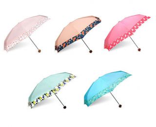 7321 Design Dress up Rain Umbrella   Compact & Mini Size Manual 5 
