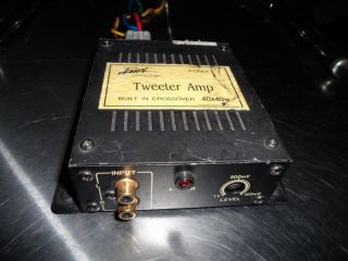 FURI FT94A OLD SCHOOL TWEETER POWER AMPLIFIER with CROSSOVER RARE