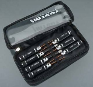 INTEGY Black Mini Tool Set 7pcs w/Carrying Bag #C23492