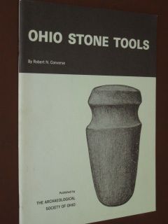 Rare OHIO STONE TOOLS Indian Native American Chisel Mortar Axe Book by 
