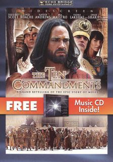 The Ten Commandments with Bonus CD Sacred Classics, Good DVD, Silas 