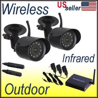 Wireless Security Camera Outdoor Audio Day Night Vision IR CCTV 