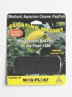 Mag Float Algae Magnet Replacement Pad Acrylic fits Model 130A