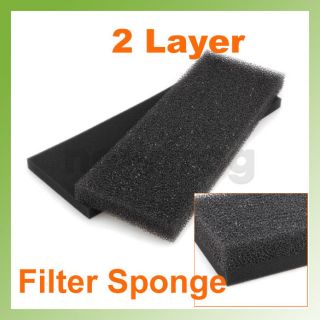 Filter Sponge Aquarium Fish Tank Biochemical Filter Practical 2 Layer 
