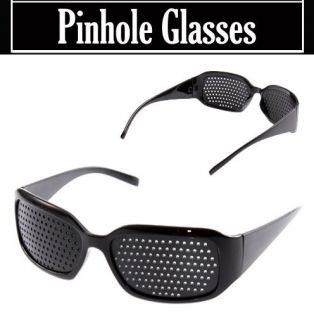 Eyes Exercise Care Training Eye Pinhole Glass Glasses Improve Eyesight 
