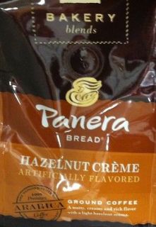 Panera Bread Bakery Blends Hazelnut Creme Ground 100% Arabica Coffee 