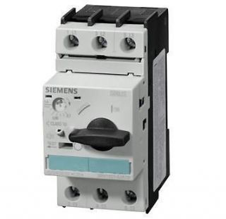 Siemens Sirus 3RV1021 4CA15 3 Pole Circuit Breaker/Motor Protector 