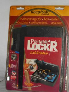 Keep Safe by Sentry Portable Locker, Combination Lock Travel Safe w 