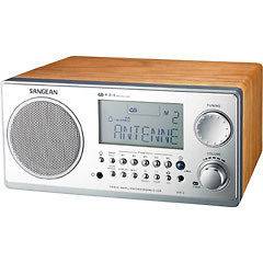 NEW SANGEAN AMERICA WR 2 WALNUT D30820 DIGITAL AM/FM TABLE TOP RADIO