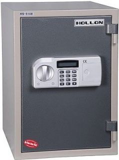 HS 500E Hollon Home Safe 2 Hour Fireproof Round Locking Bolts 