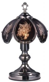 14 Inch Tiger Family Touch Lamp Tiger Touch Lamps