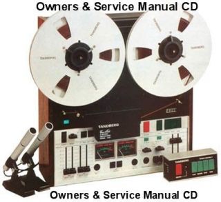TANDBERG 9100X /9200X OWNERS & SERVICE MANUALS ON A CD