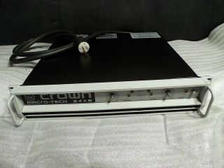 Crown Macro Tech MA 24x6 professional audio power amplifier