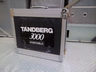 MILITARY STORAGE CONTAINER TANDBERG 3000 CASE 20x8x18 REMOVEABLE TOP 