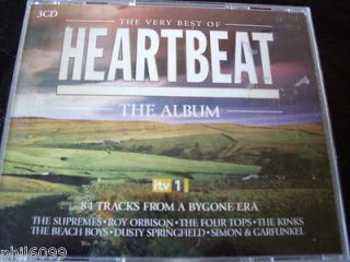 THE VERY BEST OF HEARTBEAT (2006) 3 CD 60S TV SERIES MONKEES FAT 
