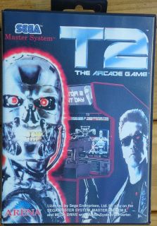 Sega Master System. Terminator 2 T2 The Arcade Game