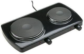 Toastmaster Eclipse Double Burner   Electric Portable Dual Hot Plate 