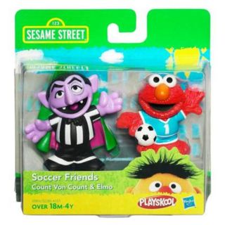 Sesame Street COUNT VON COUNT & ELMO 2 Pack Hasbro Playskool Action 