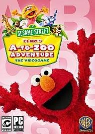 Sesame Street Elmos A To Zoo Adventure (PC, 2010)