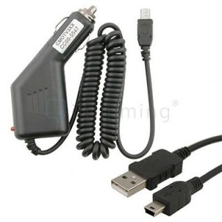 Fast Car Charger DC Plug+USB For TomTom One XL XL S XLS