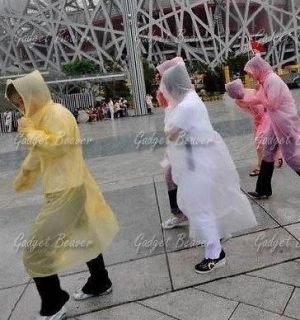 Poncho Raincoat,Disposable Emergency Rain Cover Jacket For Theme Parks 