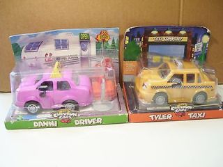 LOT OF 2 NEW THE CHEVRON CARS DANNI DRIVER, TYLER TAXI 1997 1998