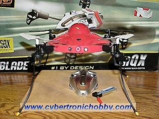 Cybertronic Hobbys Red Razor UFO Blade mQX Quadcopter   BNF
