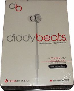 Beats By Dr. Dre Diddybeats Monster Earbud Headphones with ControlTalk 
