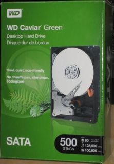 Western Digital Caviar Green 500 GB SATA 32 MB Cache 3.5 Inch 