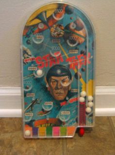   Pictures Space SPOCK STAR TREK Handheld PINBALL Toy Game Rare