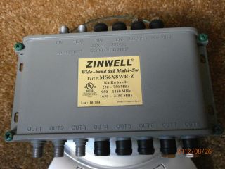 DIRECTV Zinwell 6 x 8 Wide Band Multi Switch MS6X8WB Z