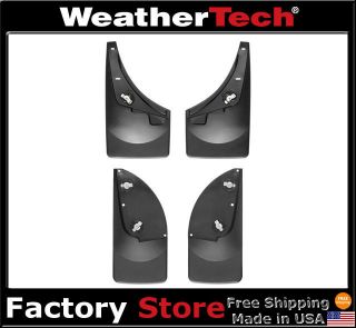 WeatherTech® No Drill MudFlaps   Ford Super Duty   2008 2010  Front 