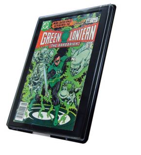 COMIC BOOK BLACK WALL MOUNTABLE DISPLAY CASE CURRENT SILVER AGE