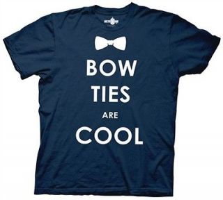 Doctor Who Bow Ties are Cool Adult T Shirt
