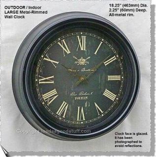 large outdoor clock in Home Decor
