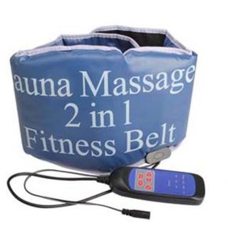   Sauna Slimming Vibrating Heating Massage Fitness Belt Body Massager