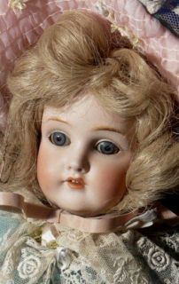    Cabinet Size KESTNER 154 Bisque Doll Kid Body OOAK Dress Sleep Eyes