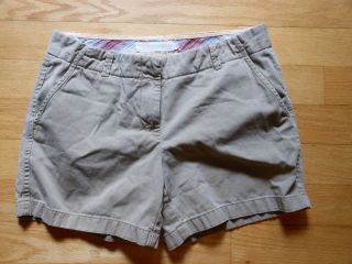 Ladies J.Crew Chino City Fit Shorts, Size 10, Really Nice