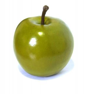   Green Washington Apple Large   Plastic Decorative Fruit Apples Fake