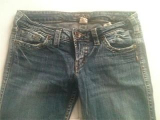 New Silver Jeans Frances Capris 28W