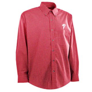 Philadelphia Phillies Red Esteem Long Sleeve Dress Shirt