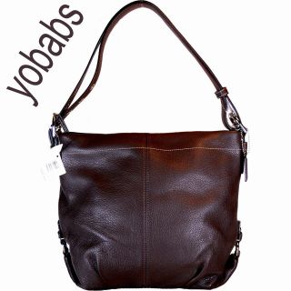   15064 Mahogany Leather Duffle Bag Purse Tote Handbag NWT SEE ALL