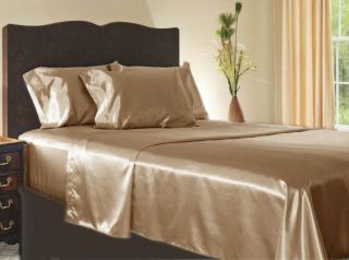 1000TC SATIN SILKY SHEETS DUVETS PILLOWS COMPLETE BEDDING COLLECTION 