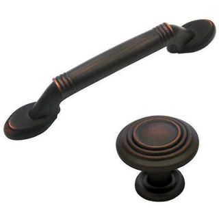 cosmas oil rubbed bronze ring decorative cabinet hardware knobs pulls
