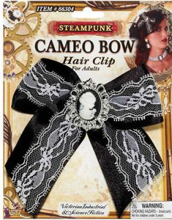   cameo bow hair clip halloween costume intimate apparel cloth wear