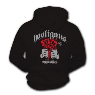 Hoodies HOOLIGAN AGRESIVE. Ideal for training,MMA Fighters,Sport 