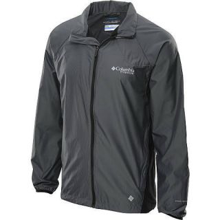   mens $75 TITANIUM running reflective lightweight jacket S M L XL