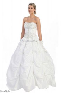 WEDDING DEBUTANTE BALL GOWN EVENING FORMAL BRIDAL DRESS CORSET 