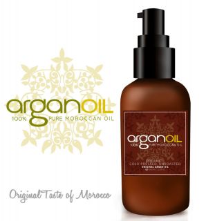 100% PURE Organic Moroccan ARGAN OIL for Skin, Body & Hair 1 oz 2oz 